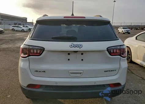 2017 Jeep Compass Sport из США, поврежденный, VIN 3C4NJDAB5HT647311